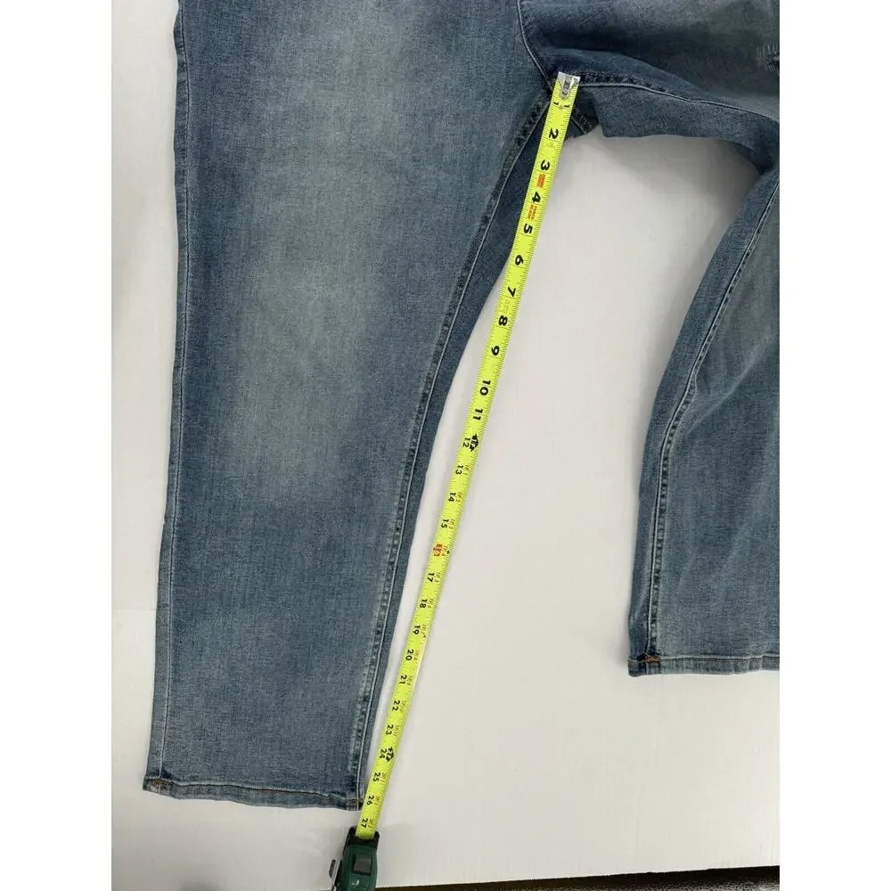 D & Co Pull On Denim Jeans Sz 24WP Plus Size 36/27 Distressed Stretch NWT - Picture 12 of 16